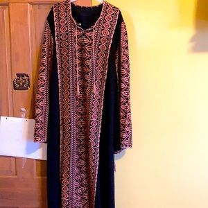 Hand embroidery Abaya dress